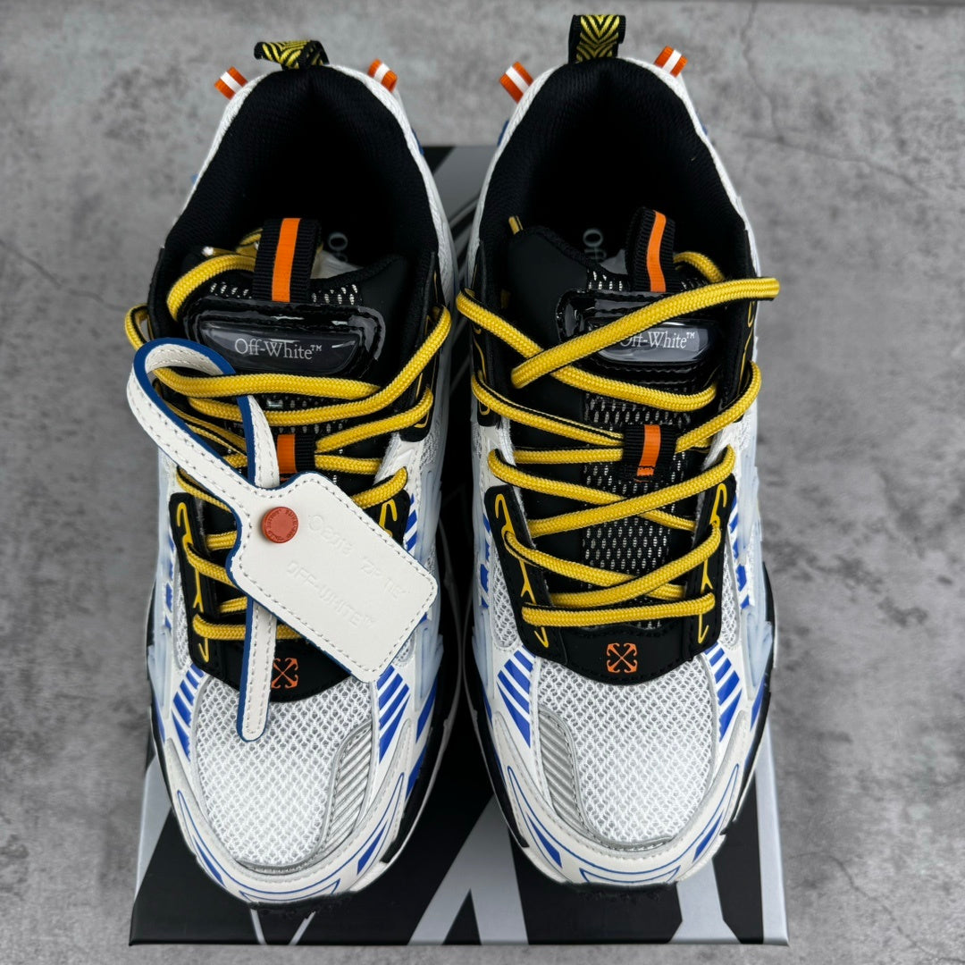 Off-White Be Right Back White Blue Yellow