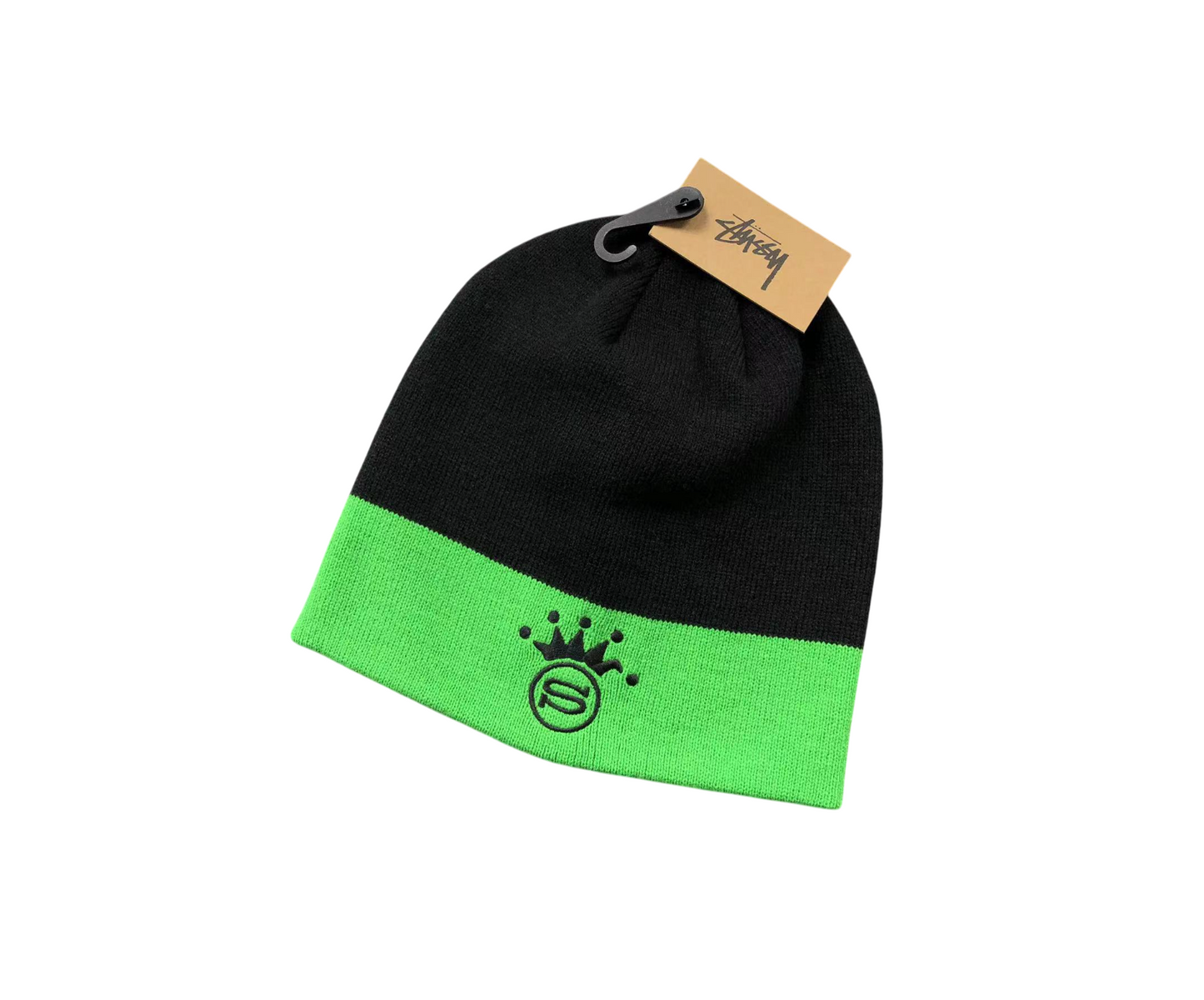 Stussy Crown Beanie Black/Green