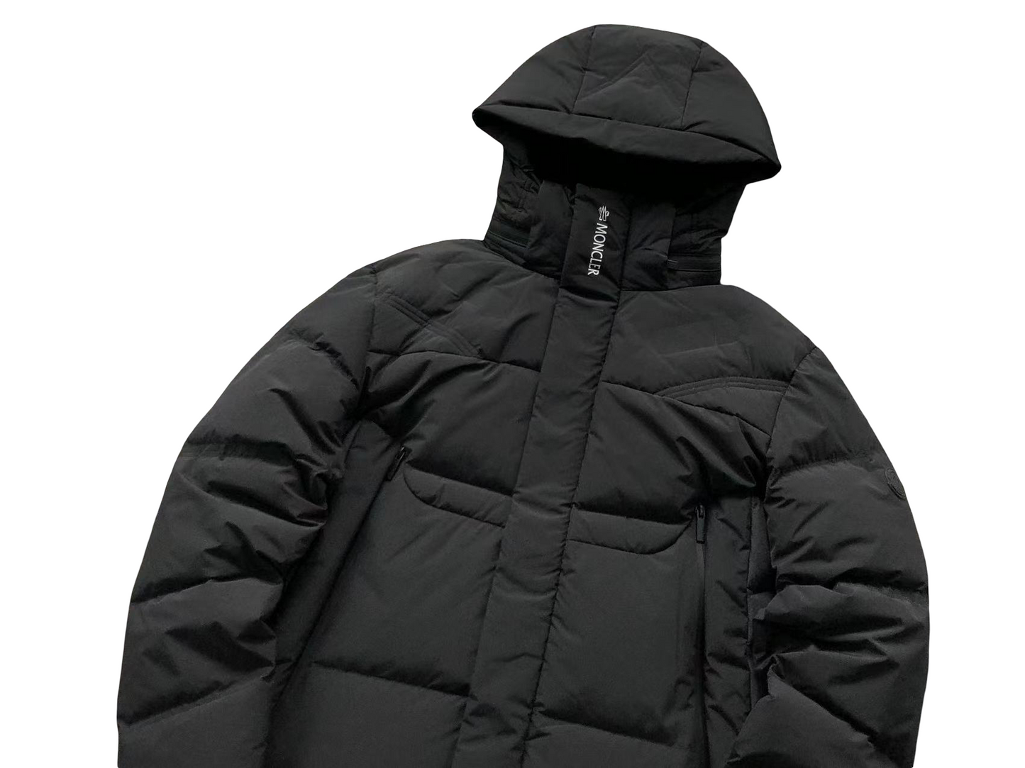 Moncler Technical Down Jacket Black
