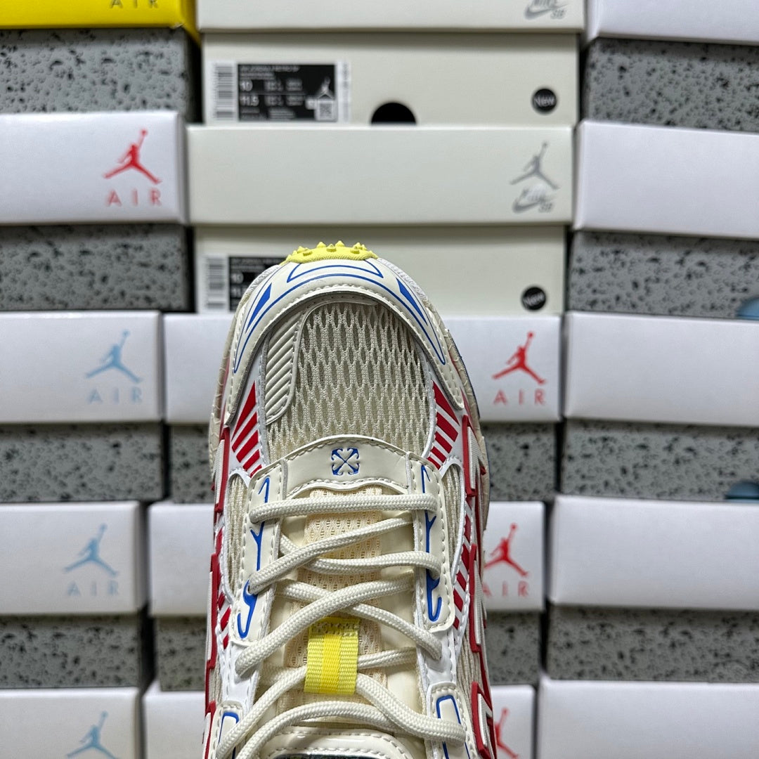 Off-White Be Right Back White Red Yellow