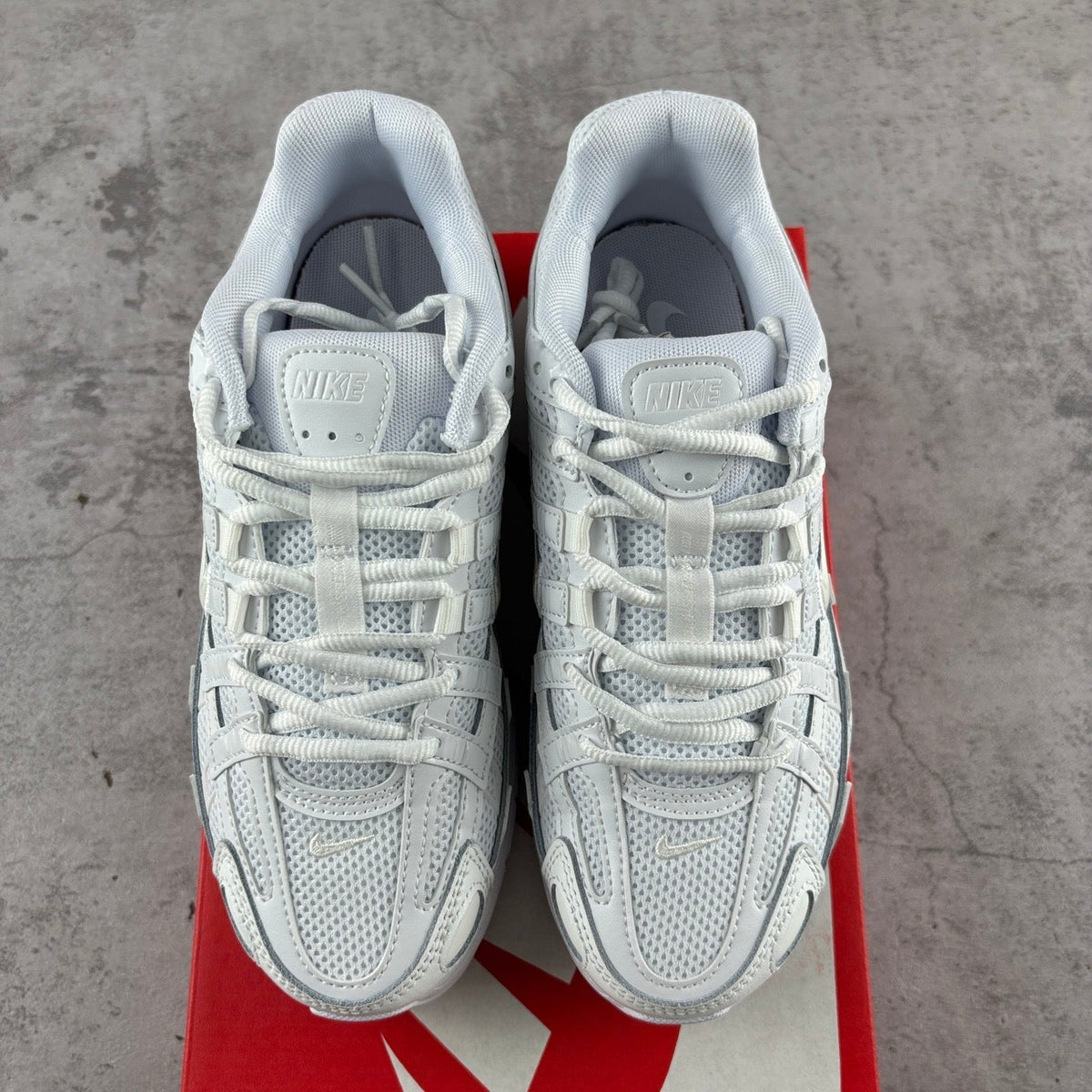 Nike P-6000 White Platinum