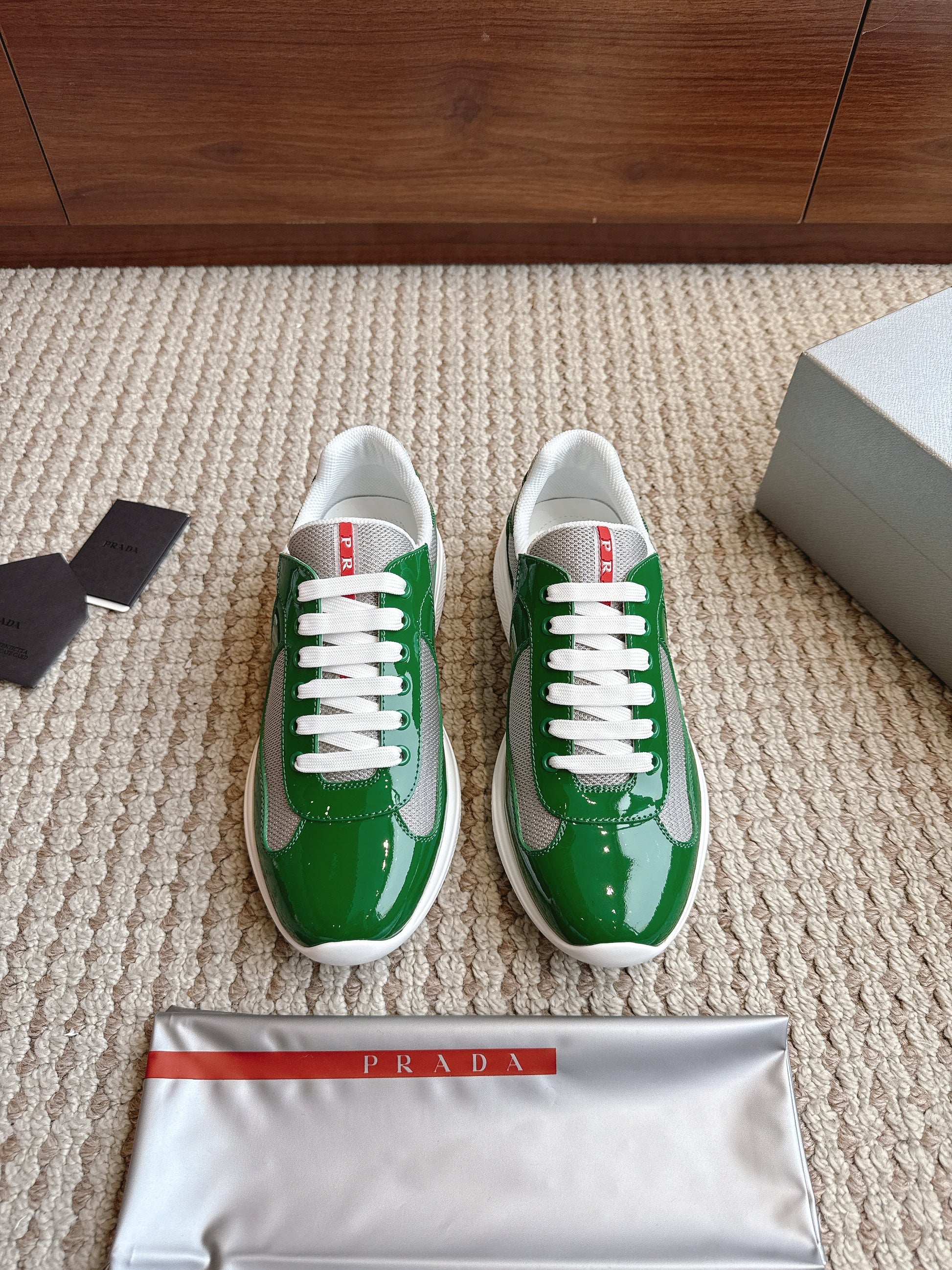 Prada America's Cup Cactus Green Grey