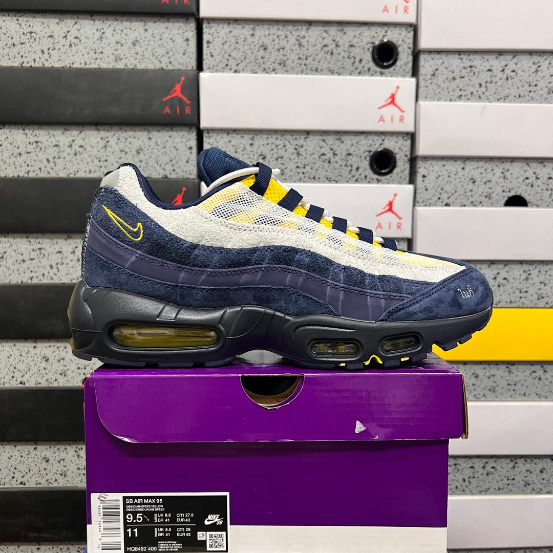 Nike Air Max 95 Sb X Eric Koston Obsidian Speed Yellow