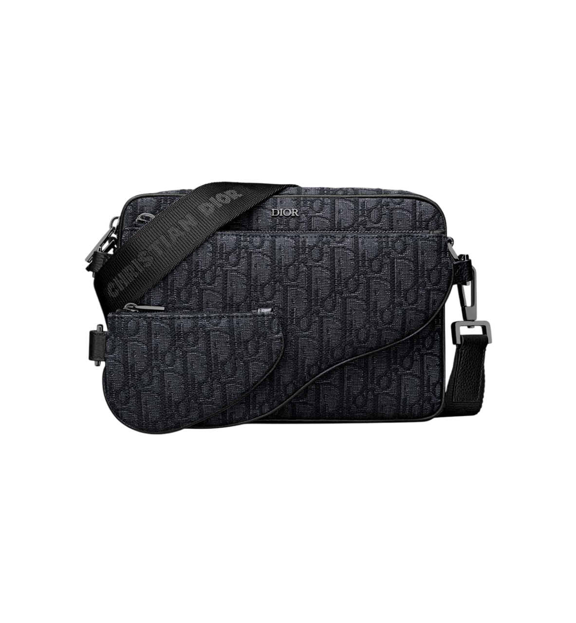 Saddle Triple Pouch Black