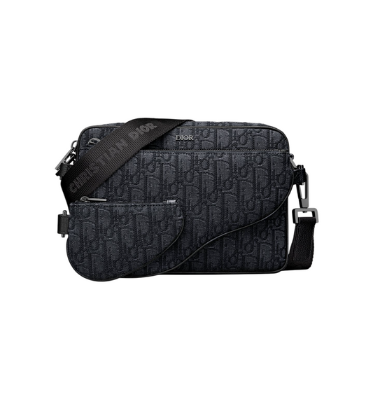 Saddle Triple Pouch Black