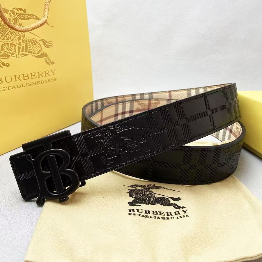 Burberry TB Belt Triple Black