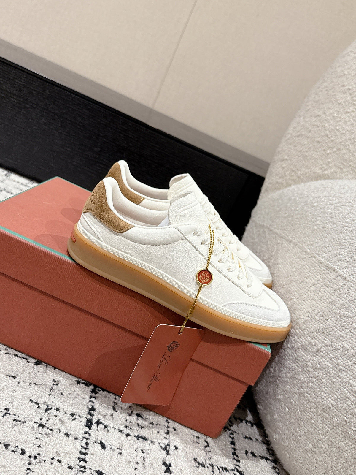 Loro Piana Tennis Walk Pale Ivory