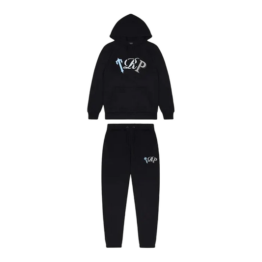Trapstar TRP Tracksuit Black/Ice Blue