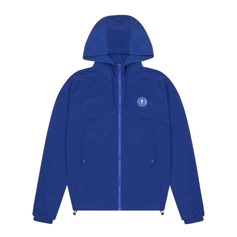 Trapstar Irongate T Windbreaker Jacket Dazzling Blue