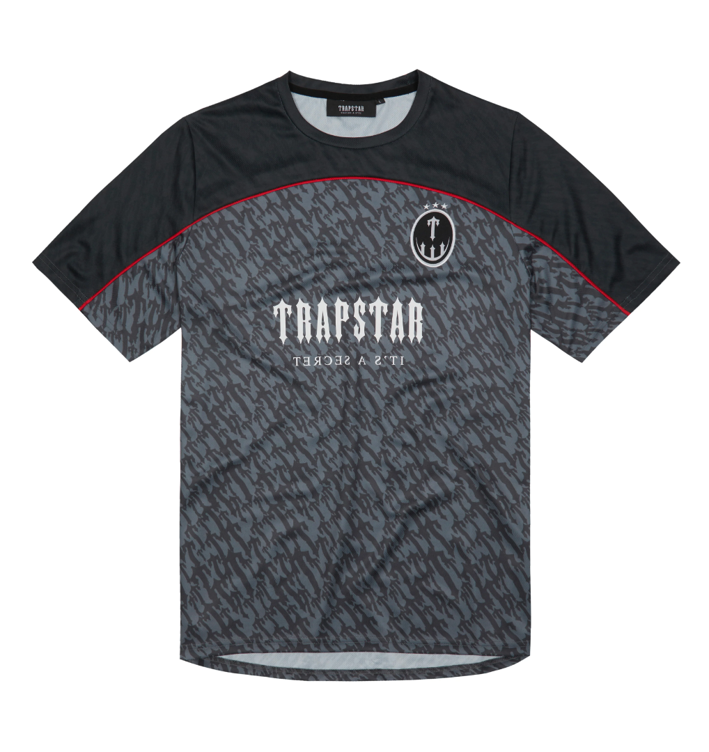 Trapstar Monogram Jersey Grey/Red