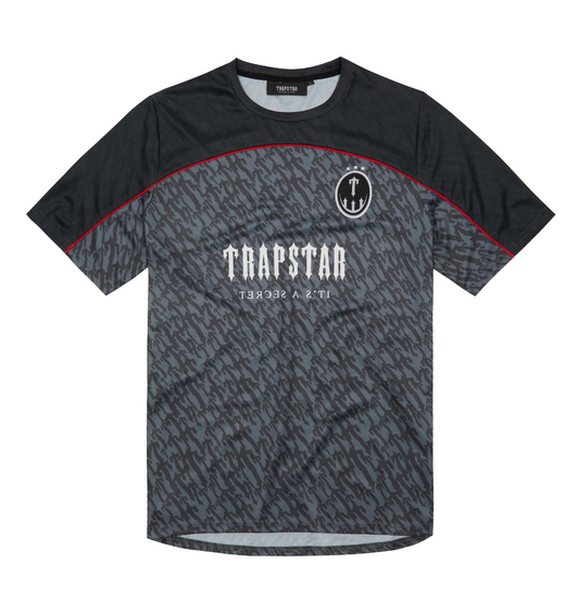 Trapstar Monogram Jersey Grey/Red