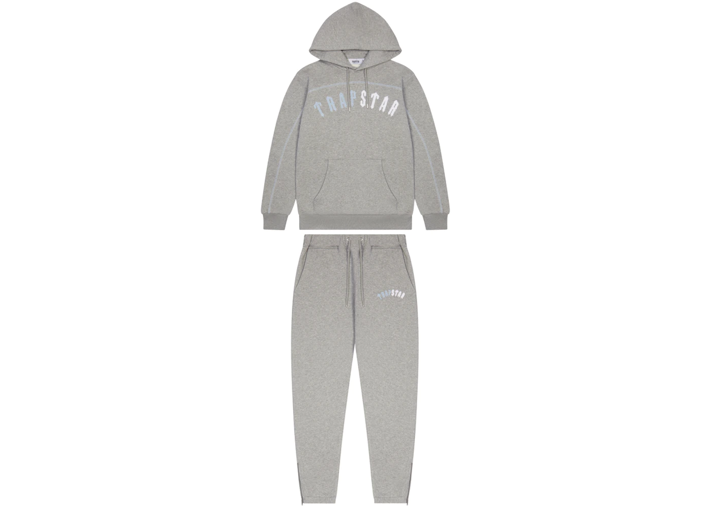 Trapstar Irongate Arch Tracksuit Grey Ice Edition