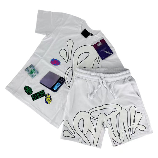 Syna World Short Set - (WHITE) EXCLUSIVITY 21DRIPZZ