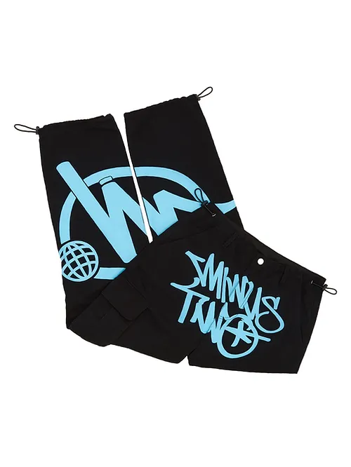 Minus Two Black Graff Cargos - (BLUE)