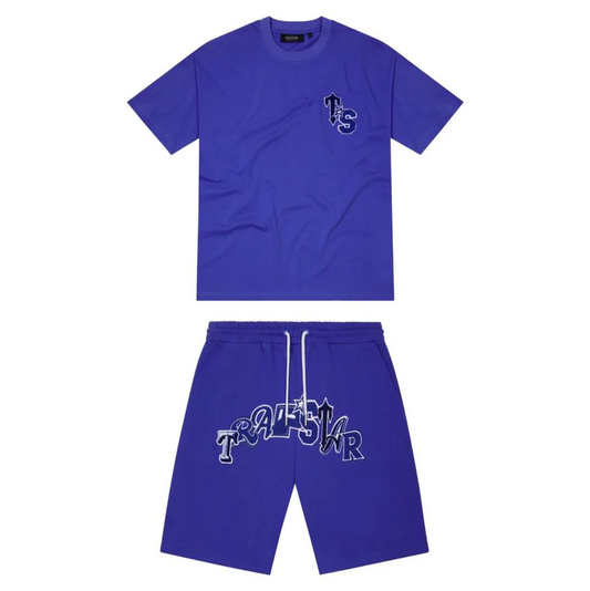 Trapstar Wildcard Short Set Blue
