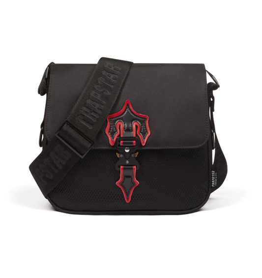 Trapstar Red Black Irongate T Cross-Body Bag