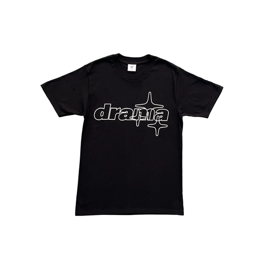 Drama Call Stars Tee Black/White