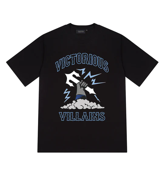 Trapstar Victorious Villains Tee Black