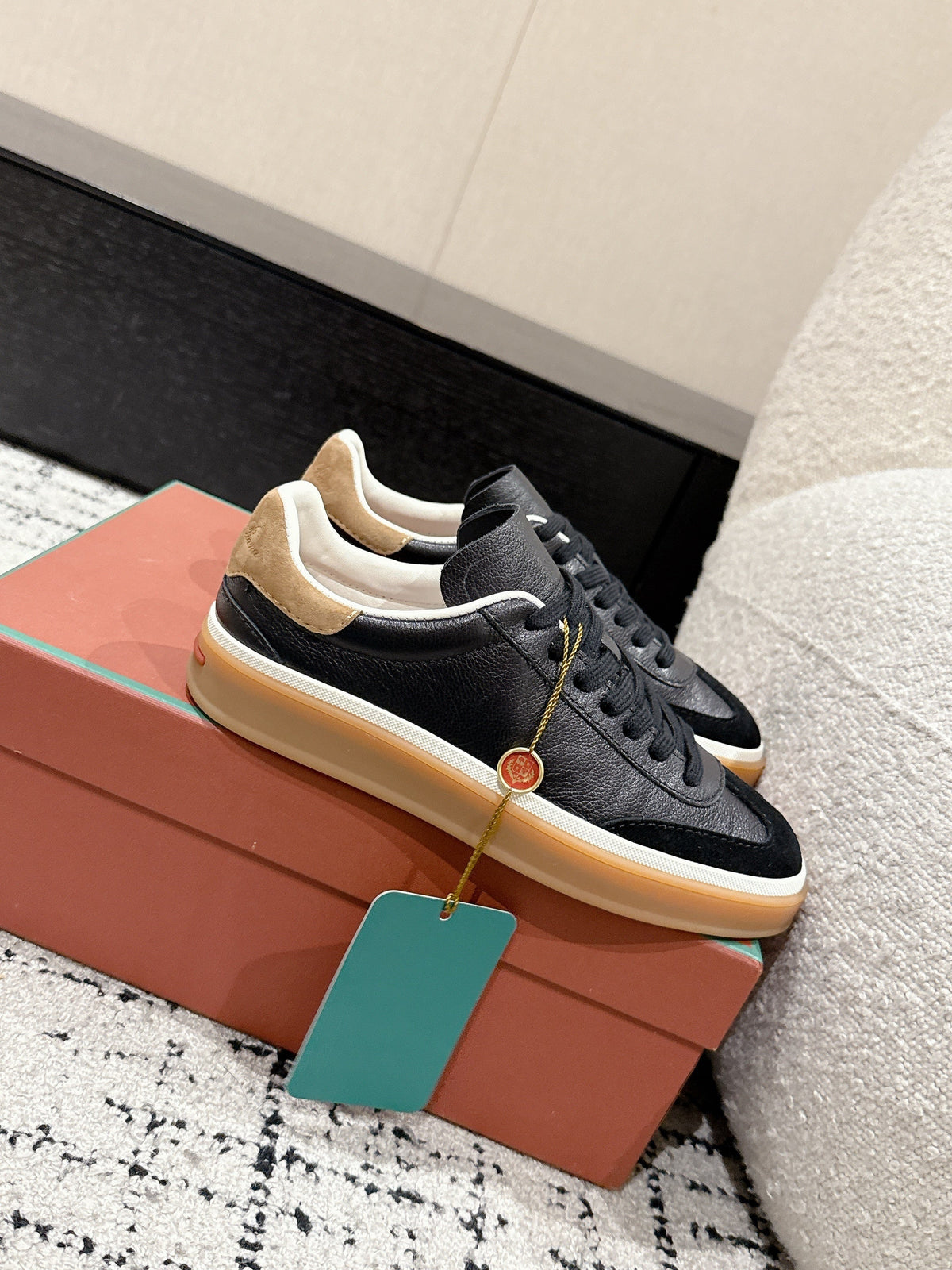 Loro Piana Tennis Walk Black