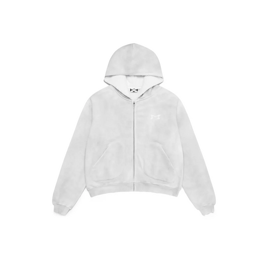 MERTRA Dirt Zip Hoodie - (GREY)