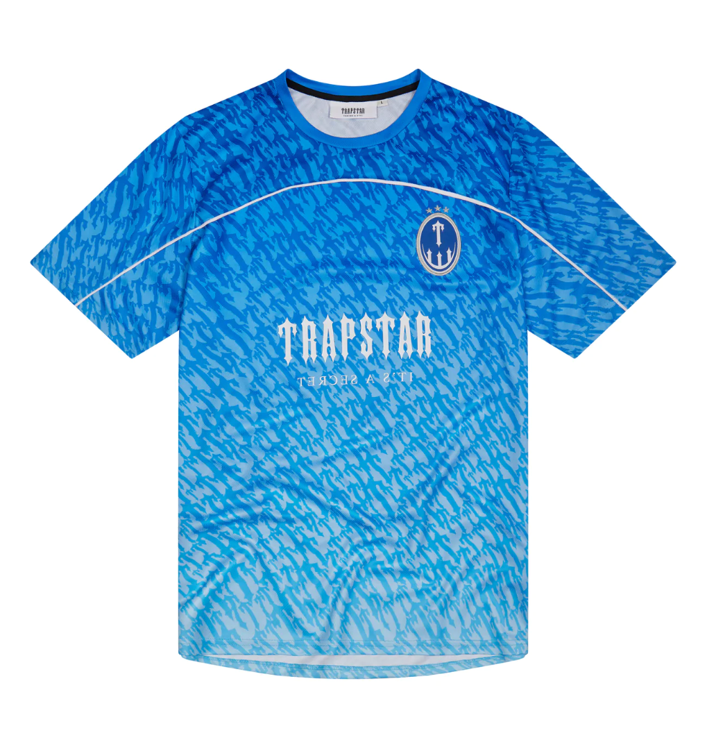 Trapstar Monogram Jersey Ice Blue