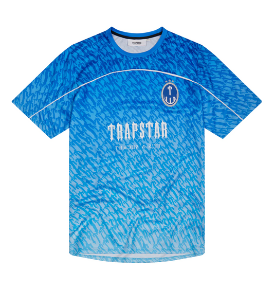 Trapstar Monogram Jersey Ice Blue
