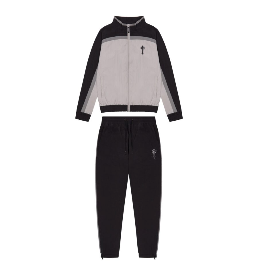 Trapstar Irongate T Shell Suit Grey/Black