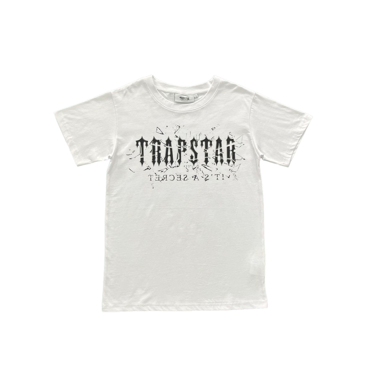 Trapstar Decoded Shattered Glass Tee White