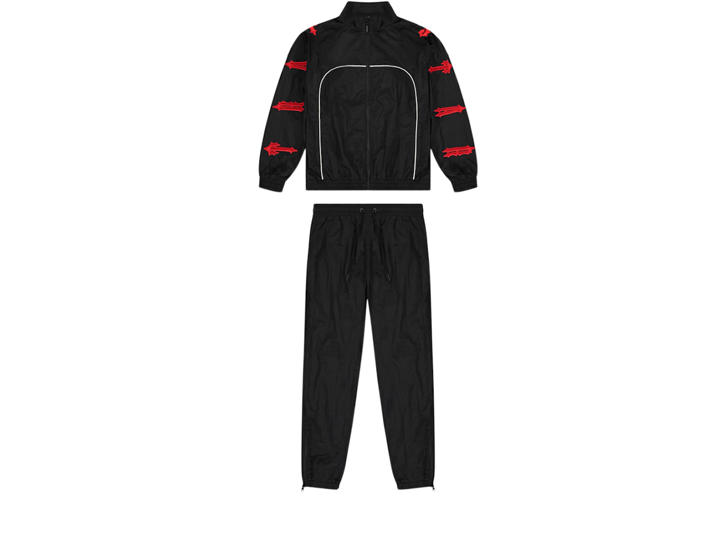 Trapstar Irongate T Shell Suit 2.0 Black/Red