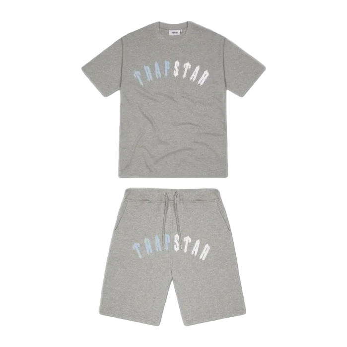 Trapstar Irongate Arch Short Set Grey Ice Edition