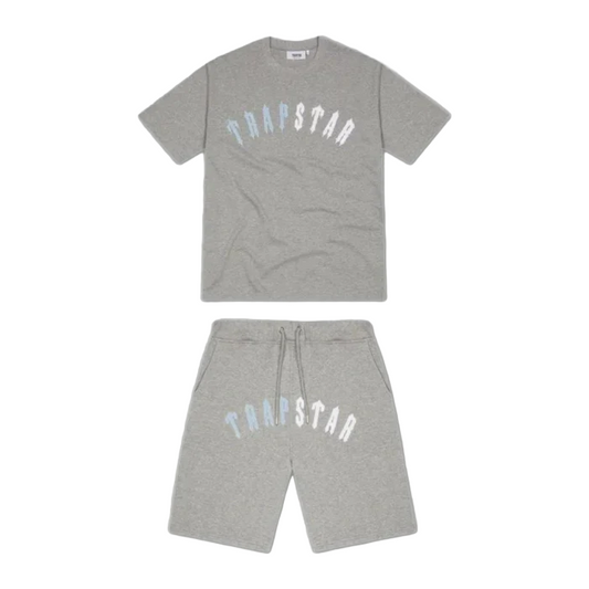 Trapstar Irongate Arch Short Set Grey Ice Edition