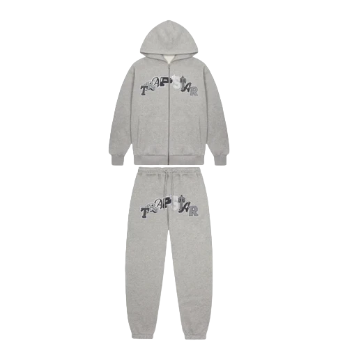 Trapstar Wildcard Tracksuit Grey Monochrome Edition