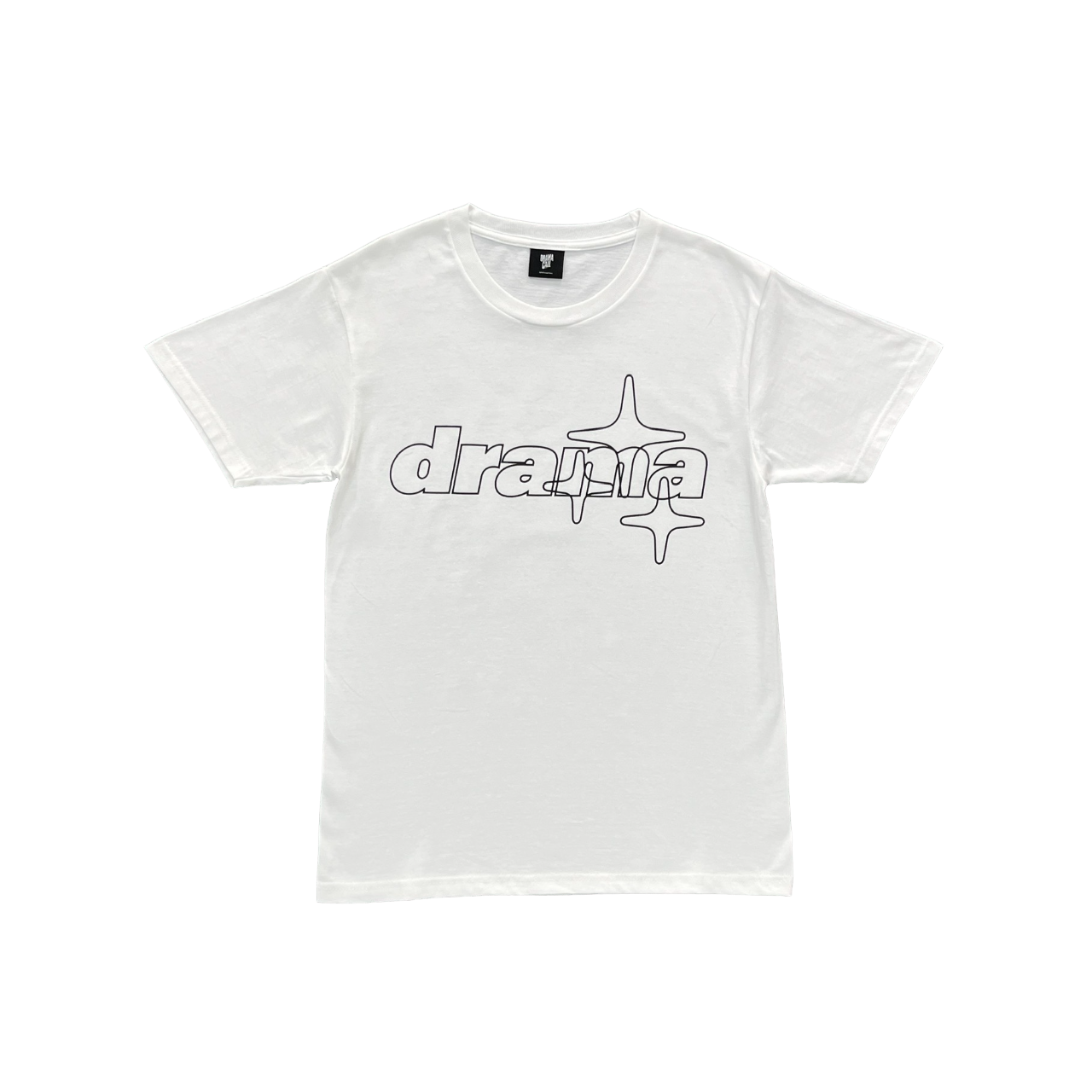 Drama Call Stars Tee White/Black
