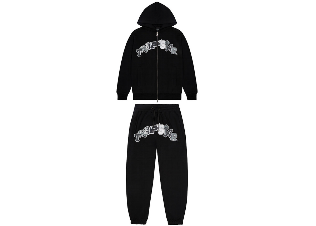 Trapstar Wildcard Tracksuit Black Monochrome Edition