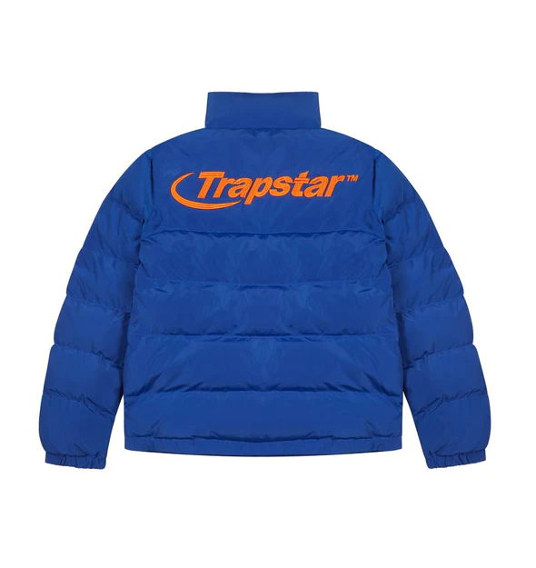 Trapstar Hyperdrive Puffer Jacket 2.0 Blue/Orange