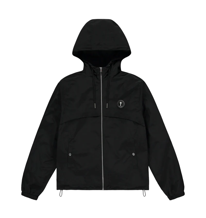 Trapstar Irongate T Windbreaker Jacket Black