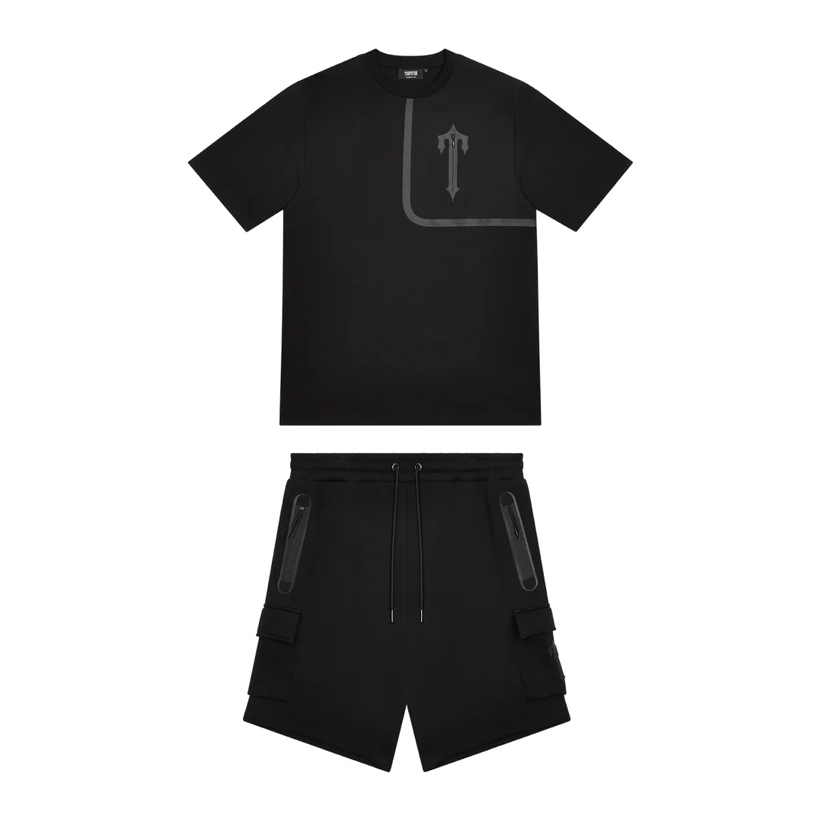 Trapstar Irongate T Tech Zip/T-Shirt Black