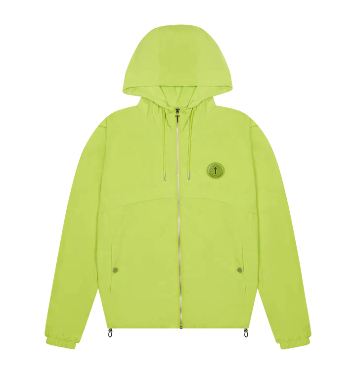 Trapstar Irongate T Windbreaker Jacket Lime