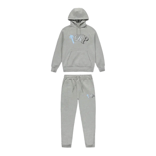 Trapstar TRP Tracksuit Grey/Ice Blue