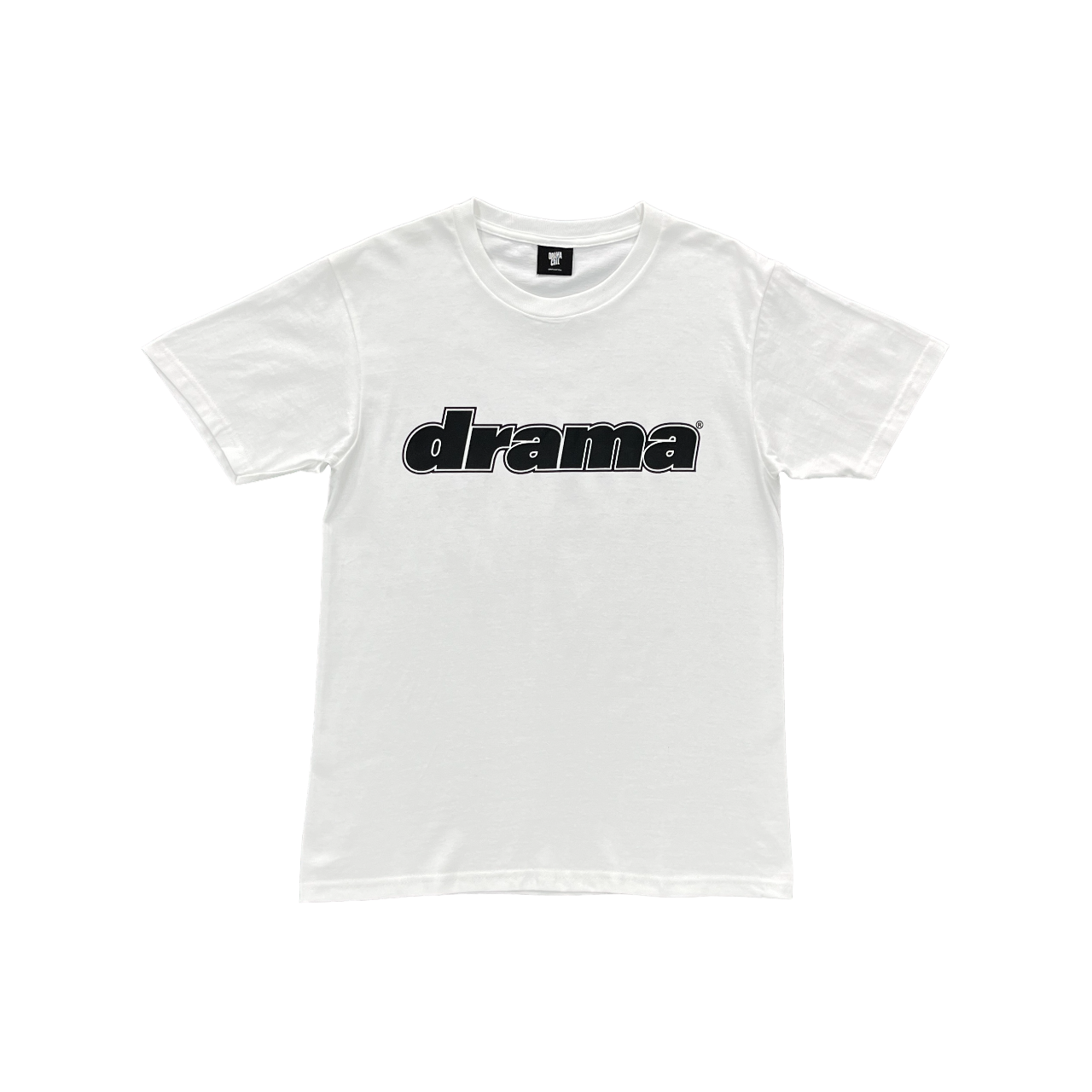 Drama Call Classic Tee White/Black