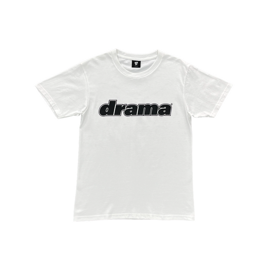 Drama Call Classic Tee White/Black