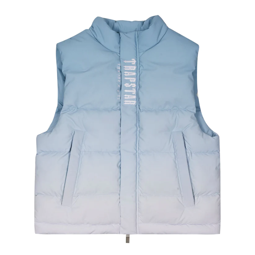 Trapstar Irongate T Badge Gilet Blue Gradient