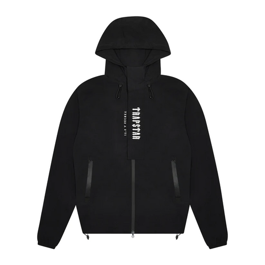 Trapstar Decoded Windbreaker Black/White