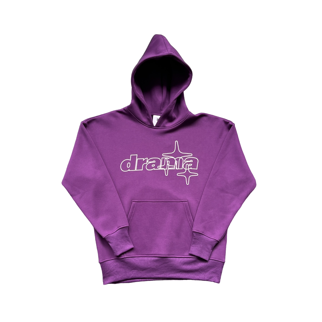 Drama Call Stars Hoodie Purple/White