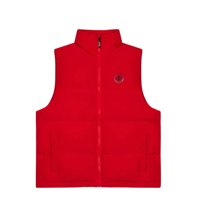 Trapstar Irongate T Badge Gilet Red