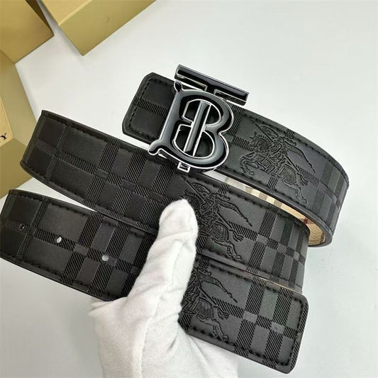 Burberry TB Belt Triple Black/Silver