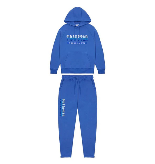 Trapstar Chenille Decoded Hoodie 2.0 Tracksuit Dazzling Blue
