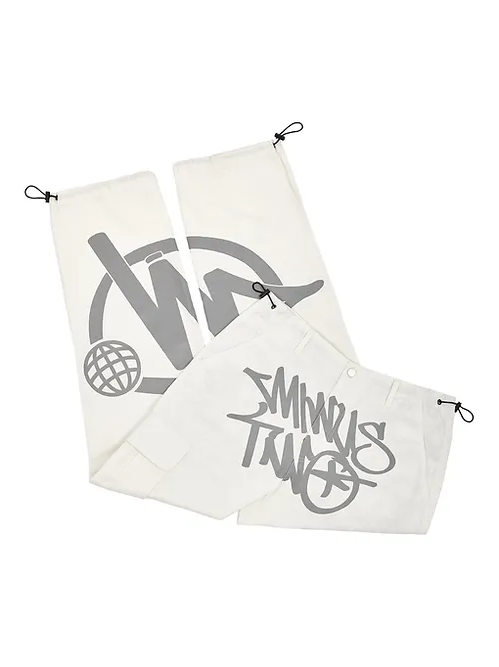 Minus Two Black Graff Cargos - (WHITE)
