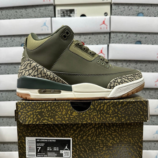 Jordan 3 Retro Family Affair Medium Olive