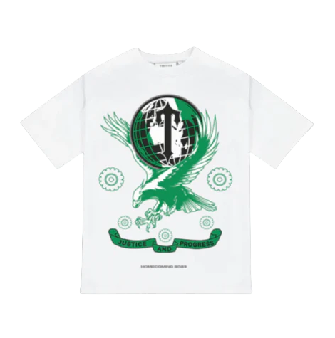 Trapstar Lagos x Homecoming Naija Graphic Tee White